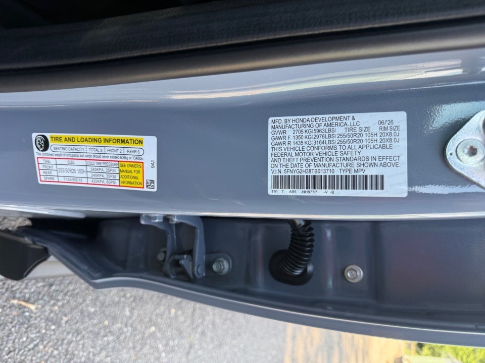 2026 Honda Pilot Sport