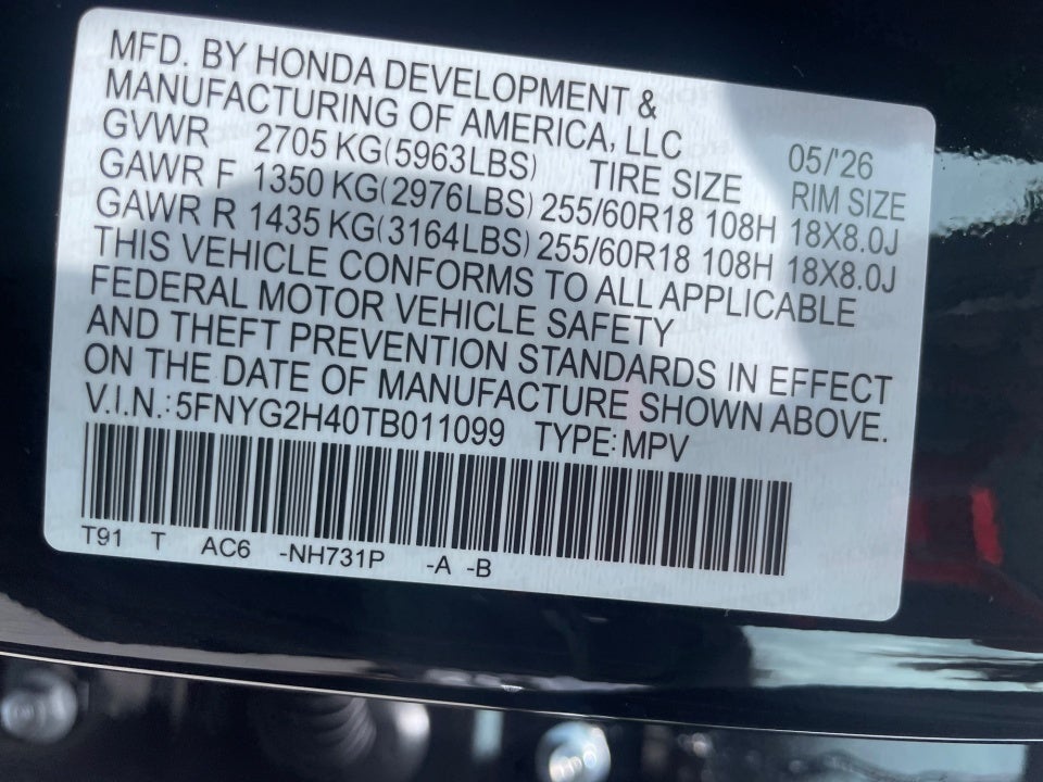 2026 Honda Pilot EX-L