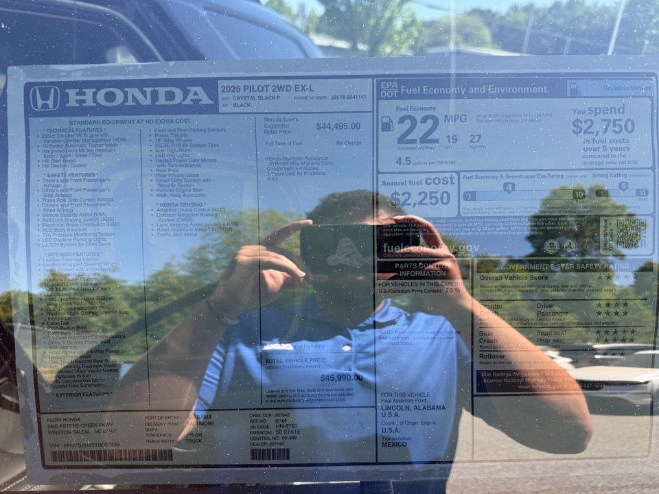 2026 Honda Pilot EX-L