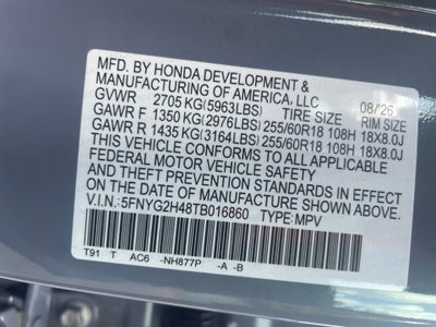 2026 Honda Pilot EX-L