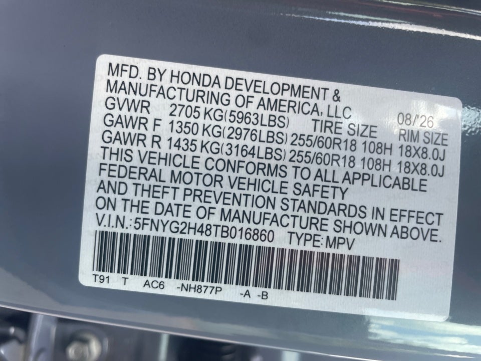 2026 Honda Pilot EX-L
