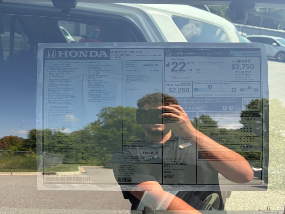 2026 Honda Pilot EX-L