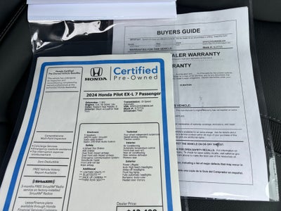 2024 Honda Pilot EX-L 7 Passenger