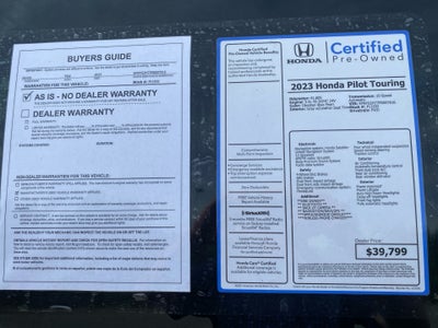 2023 Honda Pilot 2WD Touring