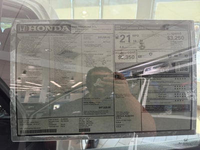 2026 Honda Ridgeline RTL