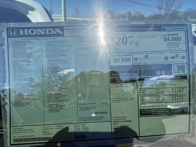 2026 Honda Ridgeline TrailSport