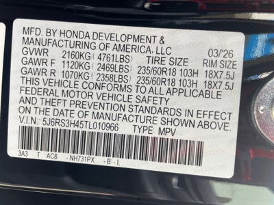 2026 Honda CR-V EX 2WD