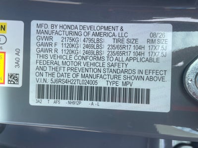 2026 Honda CR-V LX