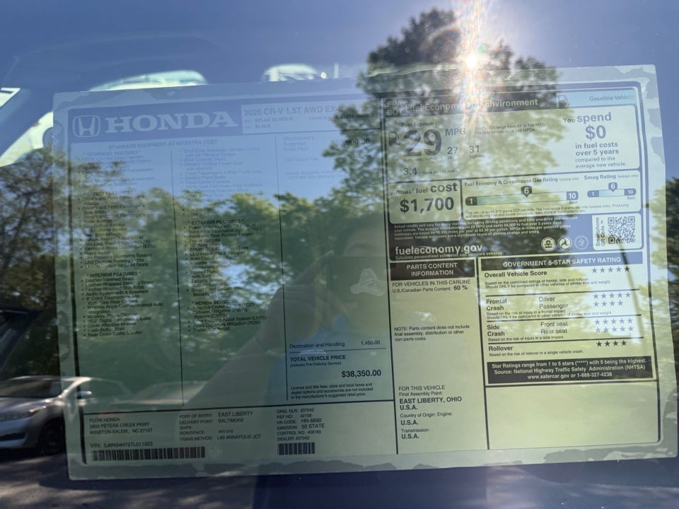 2026 Honda CR-V EX-L AWD