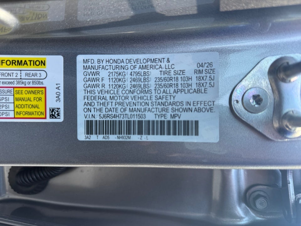 2026 Honda CR-V EX-L AWD