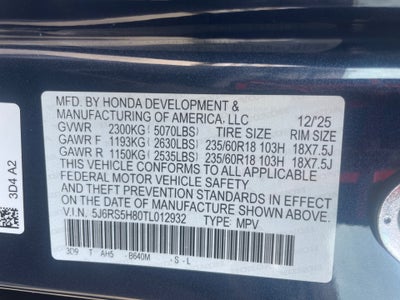 2026 Honda CR-V Hybrid 2WD Sport-L