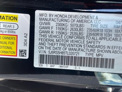 2026 Honda CR-V Hybrid 2WD Sport-L