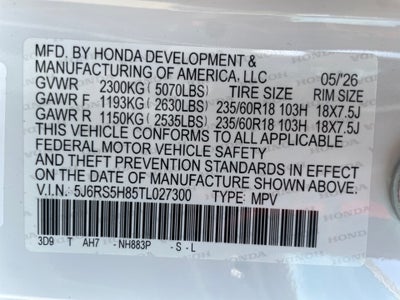 2026 Honda CR-V Hybrid Sport-L