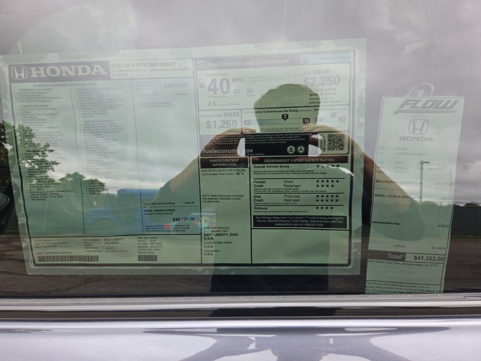 2026 Honda CR-V Hybrid 2WD Sport-L