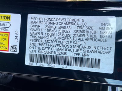 2026 Honda CR-V Hybrid AWD Sport-L