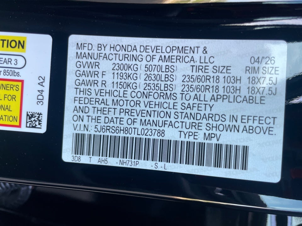 2026 Honda CR-V Hybrid AWD Sport-L