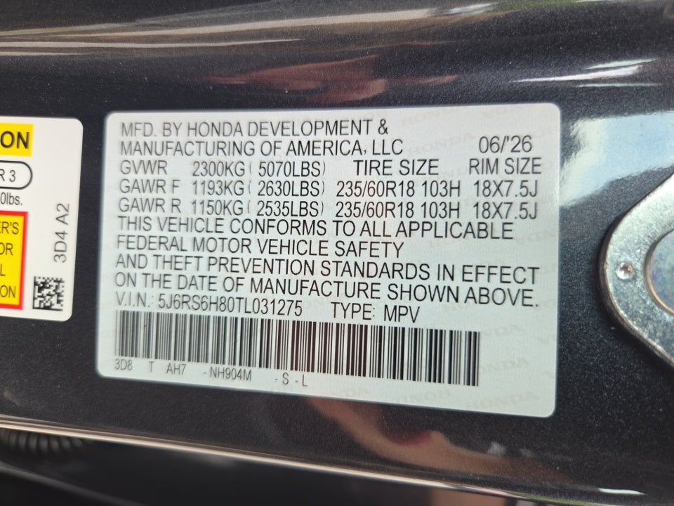 2026 Honda CR-V Hybrid Sport-L