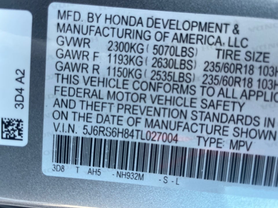 2026 Honda CR-V Hybrid AWD Sport-L