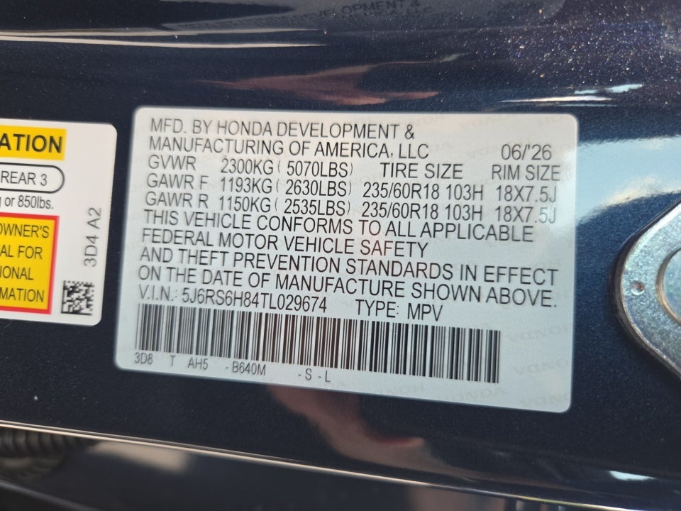 2026 Honda CR-V Hybrid Sport-L