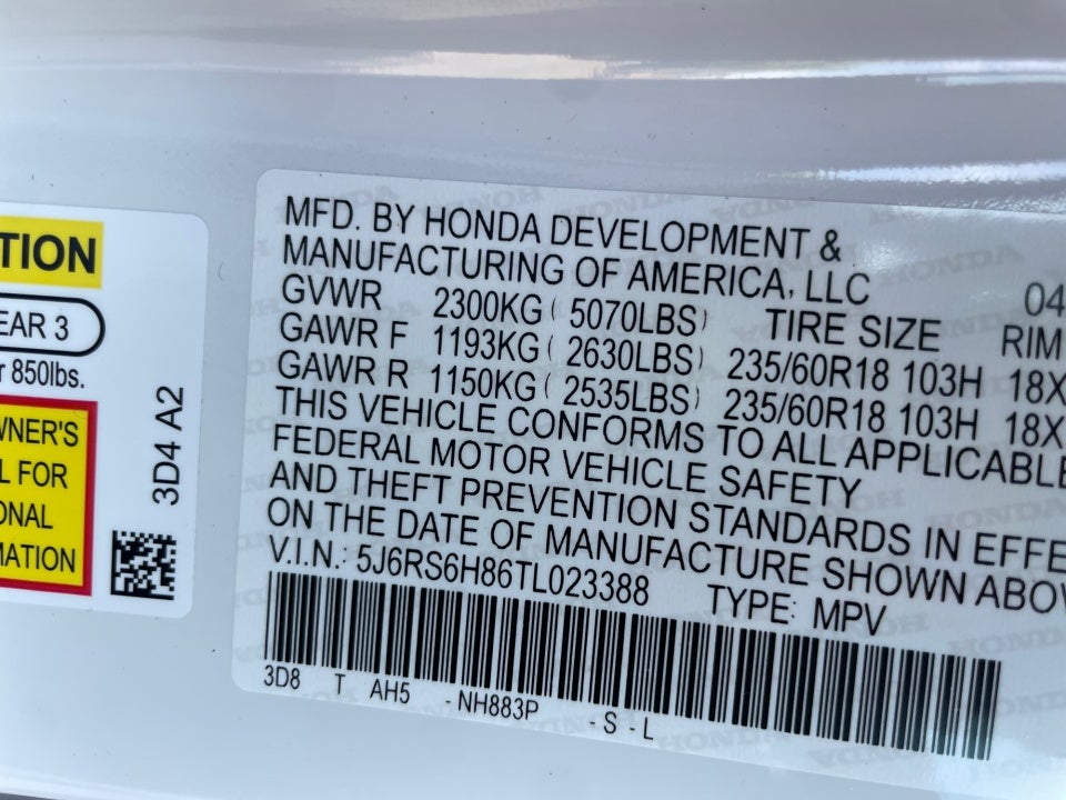2026 Honda CR-V Hybrid AWD Sport-L
