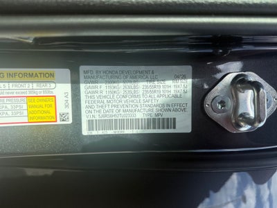 2026 Honda CR-V Hybrid AWD Sport Touring