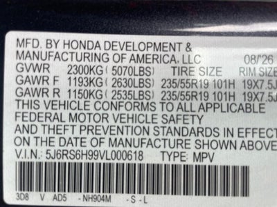 2027 Honda CR-V Hybrid Sport Touring