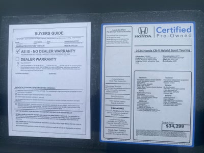 2024 Honda CR-V Hybrid Sport Touring