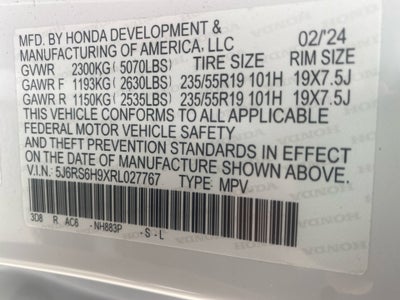 2024 Honda CR-V Hybrid Sport Touring