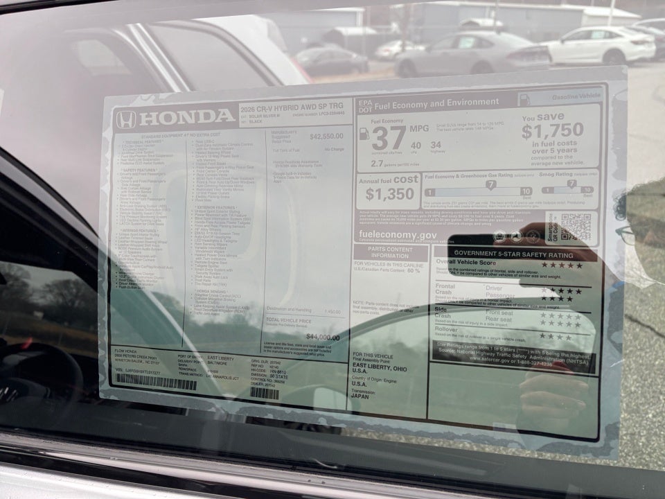 2026 Honda CR-V Hybrid AWD Sport Touring