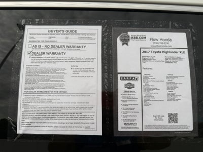 2017 Toyota Highlander XLE