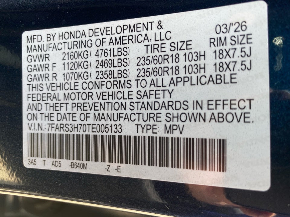 2026 Honda CR-V EX-L