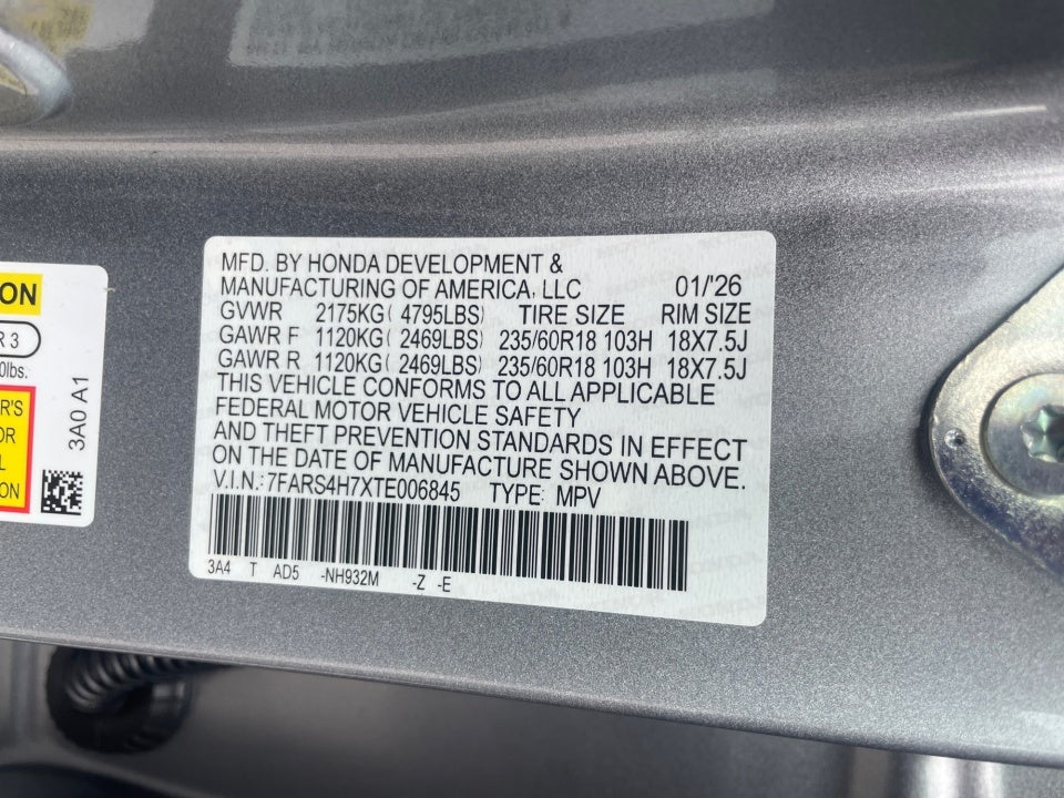 2026 Honda CR-V EX-L AWD