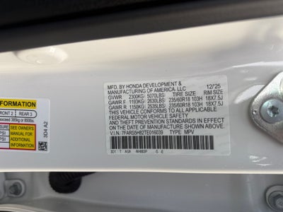 2026 Honda CR-V Hybrid 2WD Sport-L