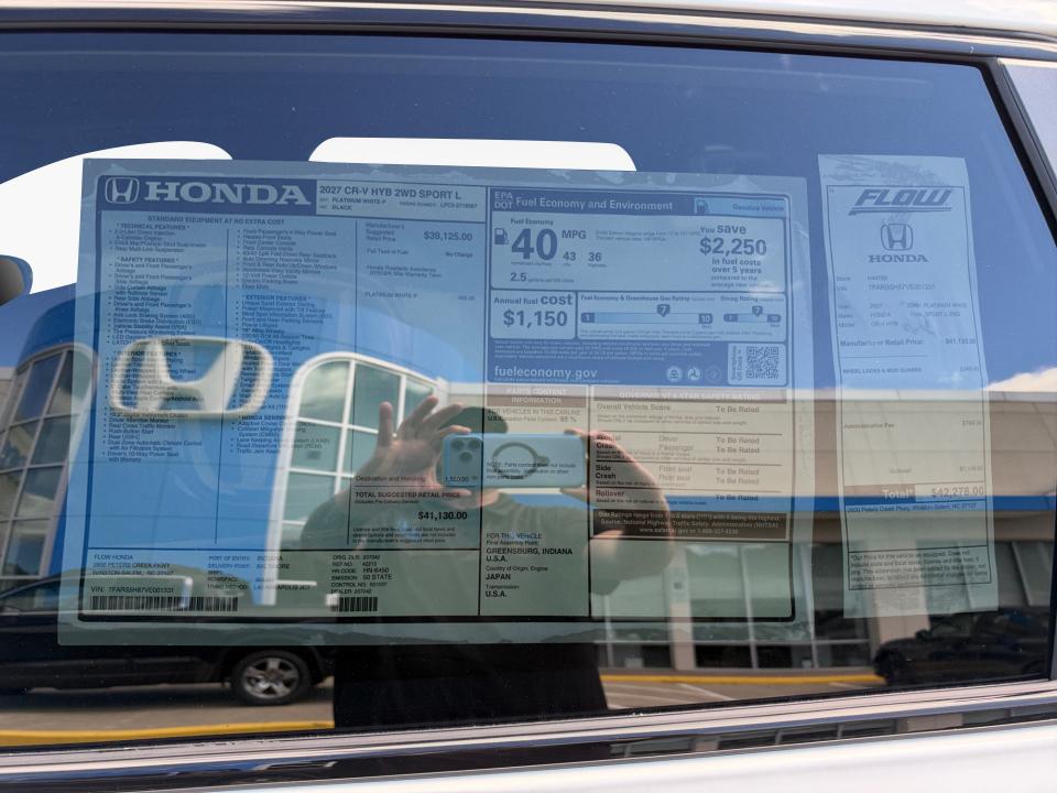 2027 Honda CR-V Hybrid Sport-L