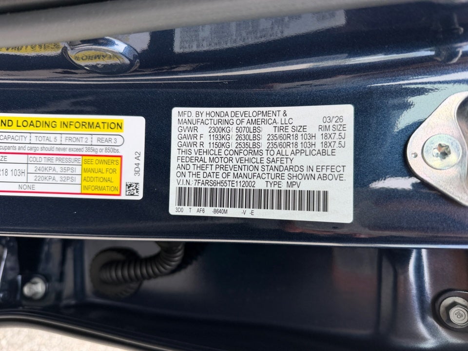 2026 Honda CR-V Hybrid AWD Sport