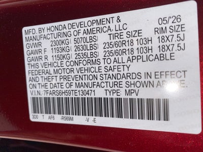 2026 Honda CR-V Hybrid Sport