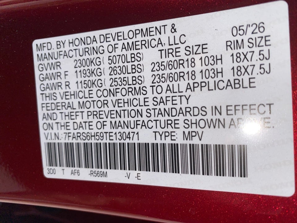2026 Honda CR-V Hybrid Sport