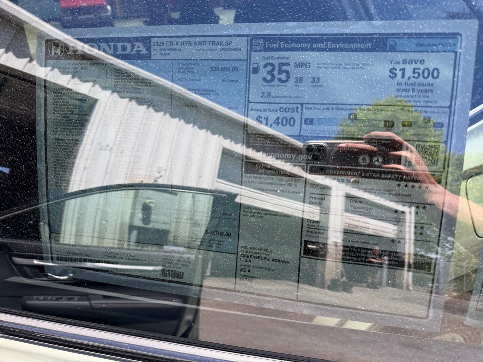 2026 Honda CR-V Hybrid AWD TrailSport