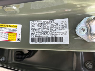 0 Honda CR-V Hybrid AWD TrailSport