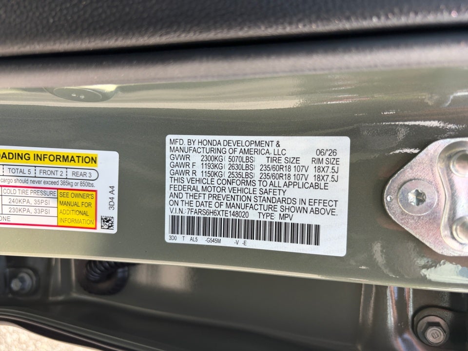 2026 Honda CR-V Hybrid TrailSport