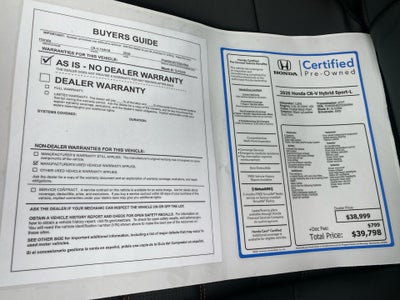 2026 Honda CR-V Hybrid AWD Sport-L
