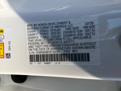 2026 Honda CR-V Hybrid AWD Sport-L