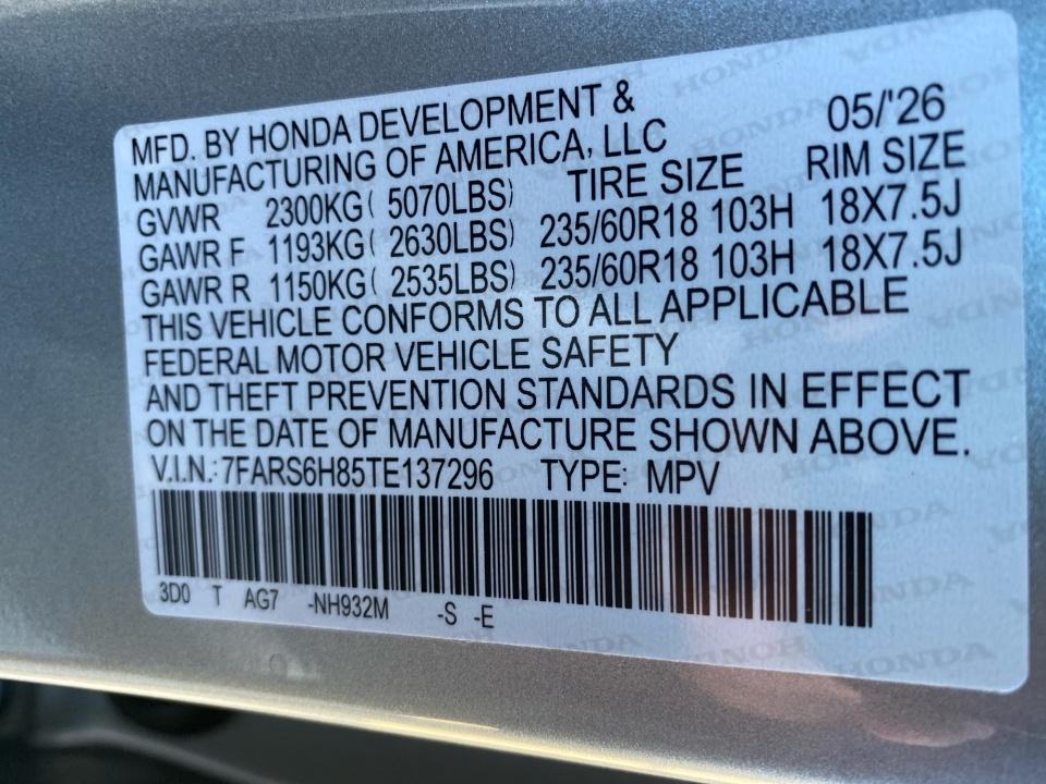 2026 Honda CR-V Hybrid Sport-L