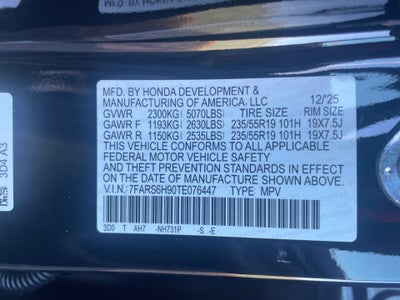 2026 Honda CR-V Hybrid AWD Sport Touring