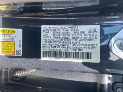 2026 Honda CR-V Hybrid AWD Sport Touring