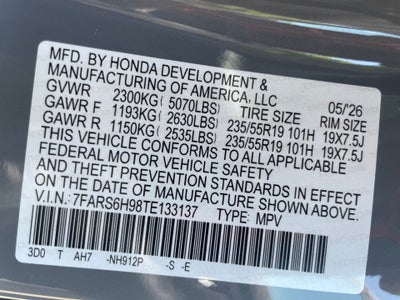 2026 Honda CR-V Hybrid AWD Sport Touring
