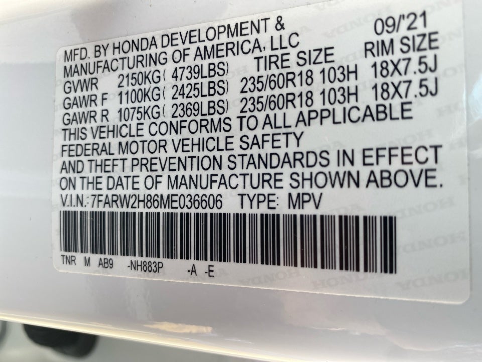 2021 Honda CR-V EX-L