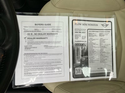 2013 MINI Countryman Cooper S