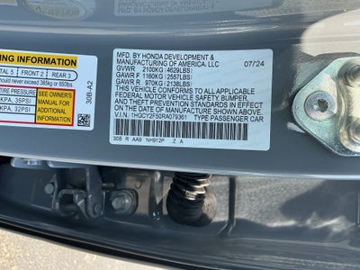 2024 Honda Accord Hybrid Sport