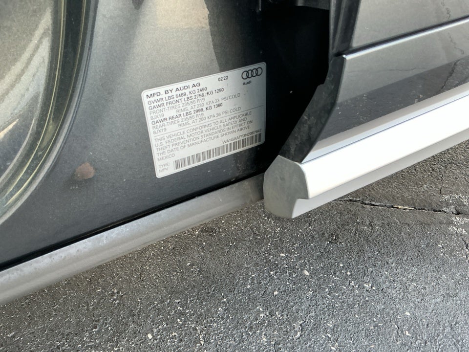 2022 Audi Q5 Premium 45 TFSI S line quattro S tronic